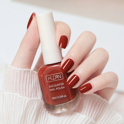 10Ml Water-Based Peel off Nail Gel Polish No Need Lamp 40 Colors Classic Fashion Nail Supplies Varnish Nail Art for Manicure DIY